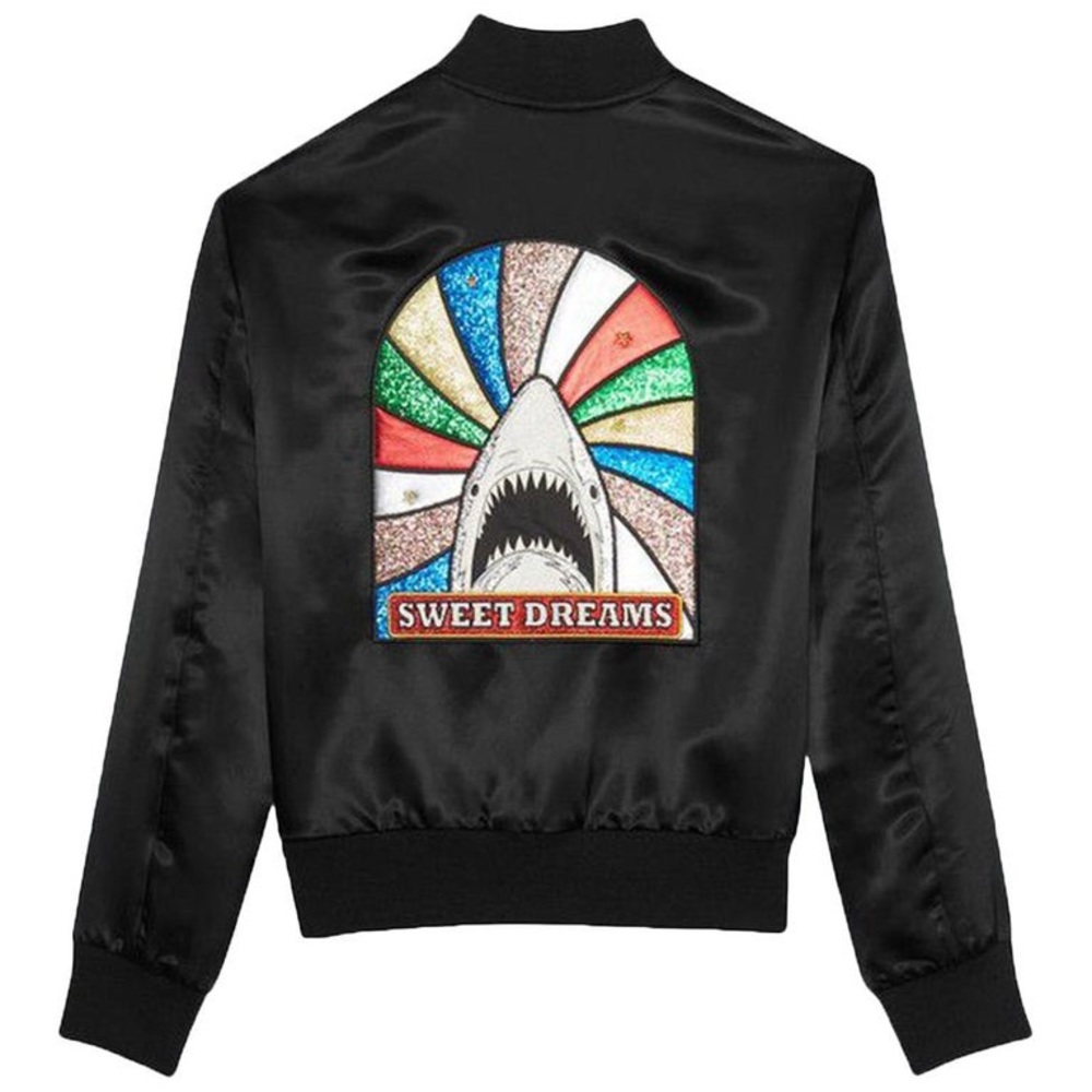 Saint Laurent Sweet Dreams' Shark Jacket Bomber - Picture 9 of 9